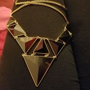 1 BNWT, 2 EUC Aldo Shoes necklaces.